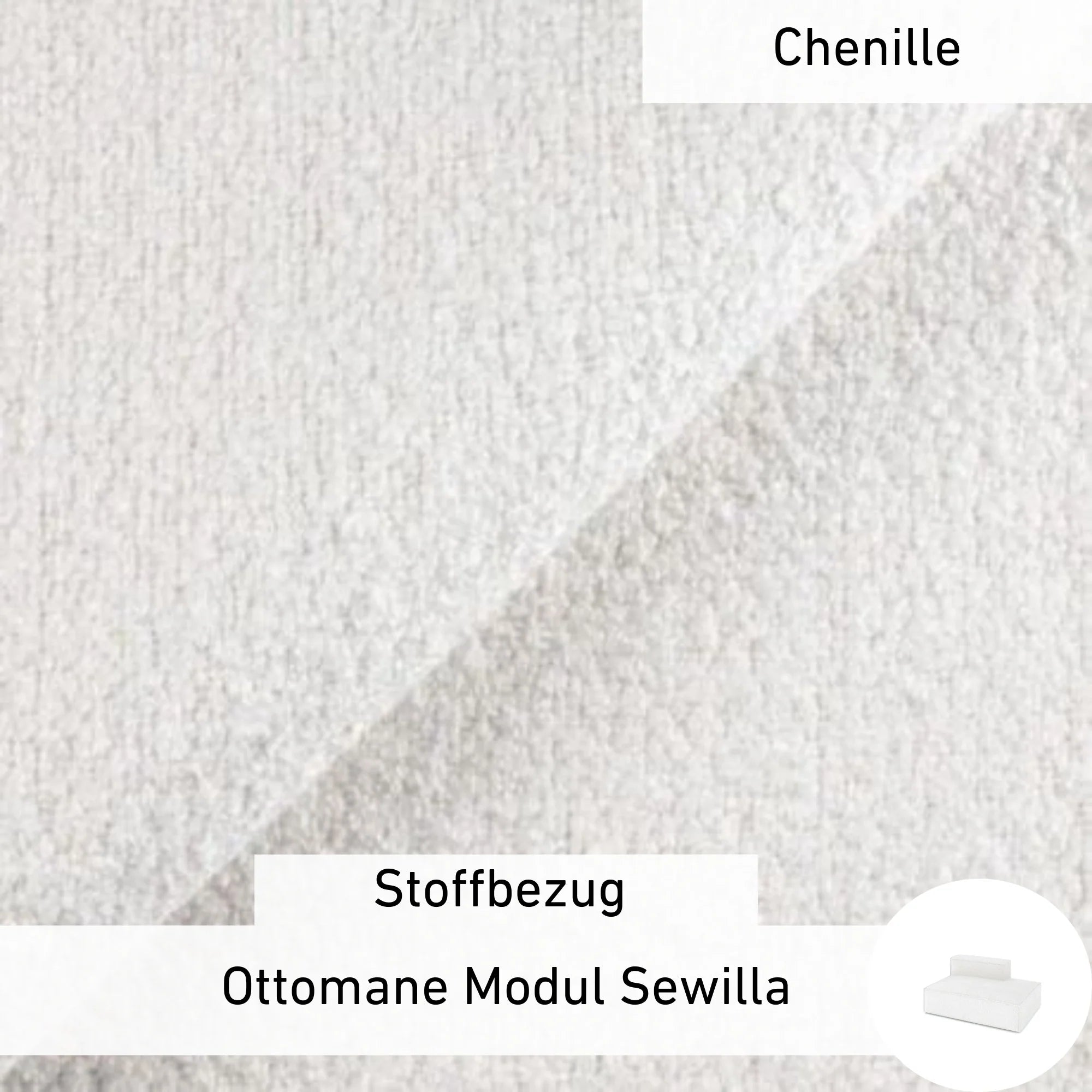 Stoffen Hoes - Ottomane Module Sewilla