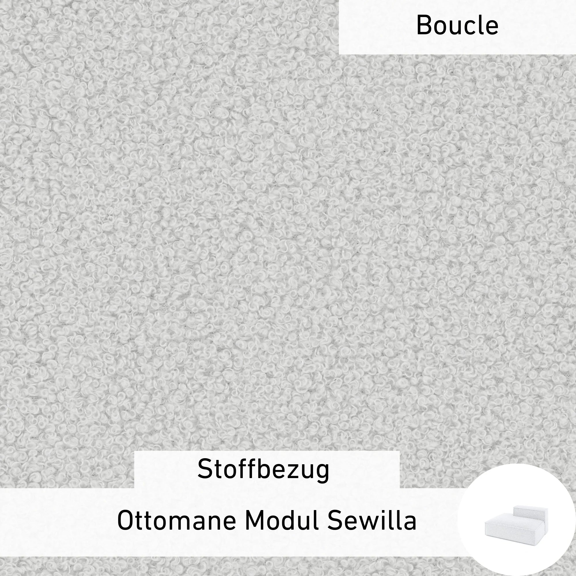 Stoffen Hoes - Ottomane Module Sewilla