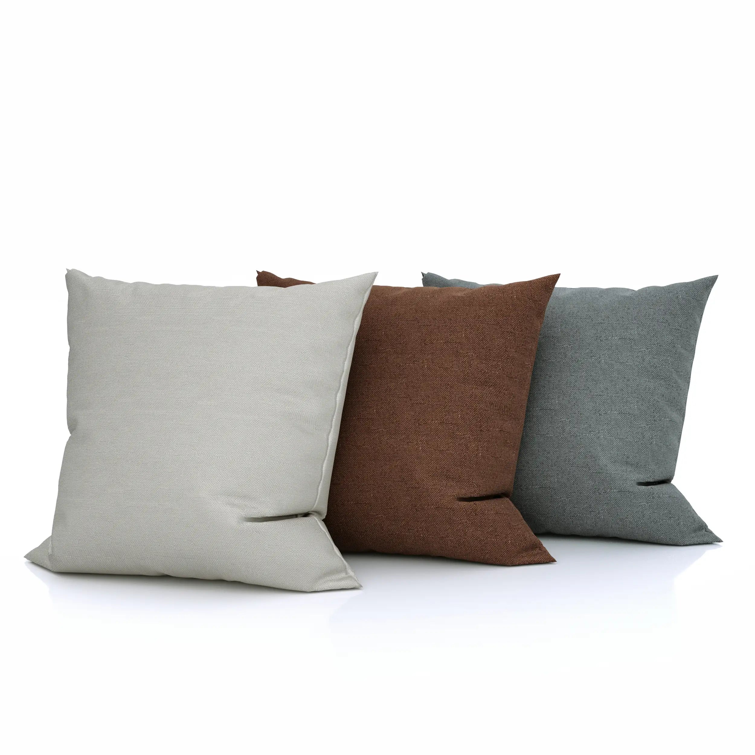 Livinda™ Kussenbundel Beige/Bruin/DunkelGrijs (3er Set)