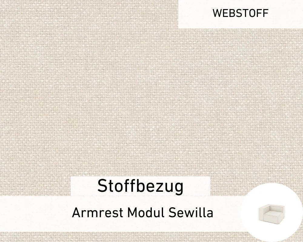 Stoffen Hoes - Armrest Module Sewilla