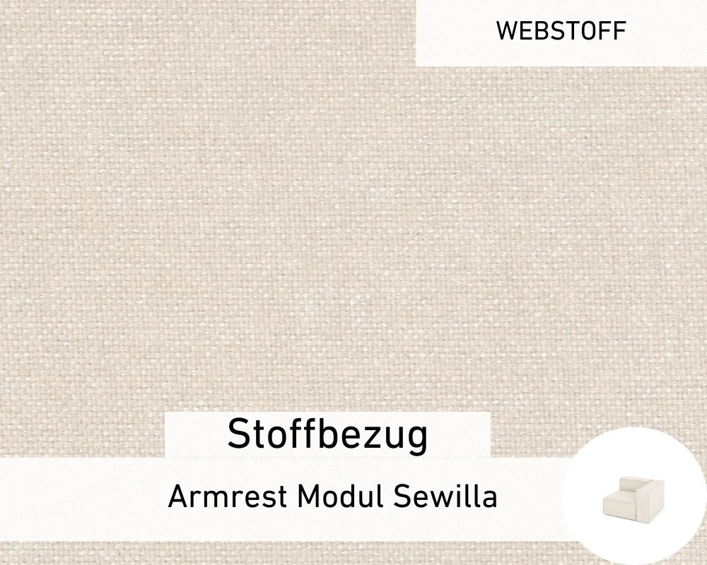 Stoffen Hoes - Armrest Module Sewilla