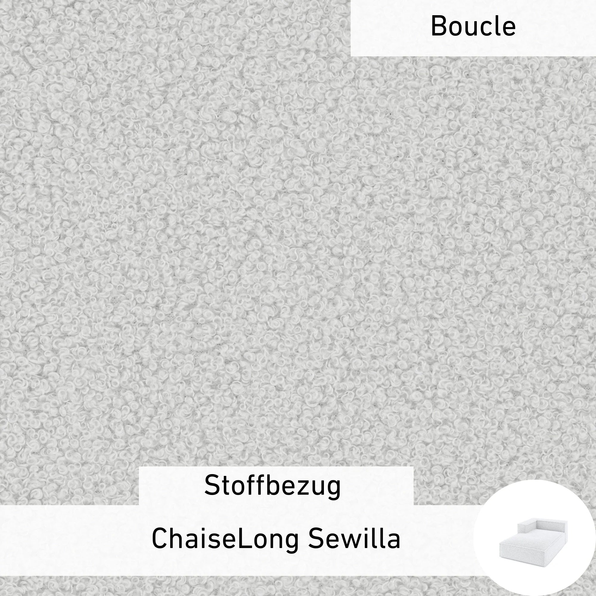 Stoffen Hoes - ChaiseLong Sewilla