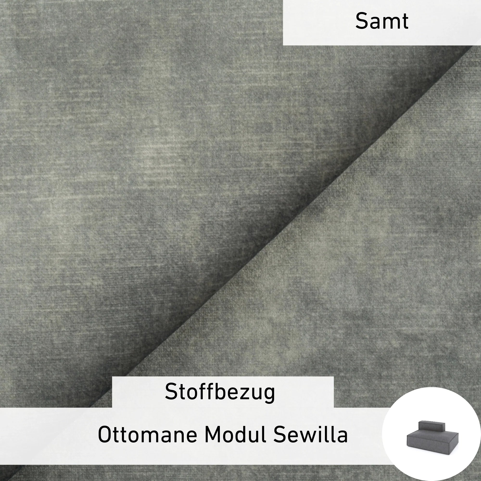 Stoffen Hoes - Ottomane Module Sewilla