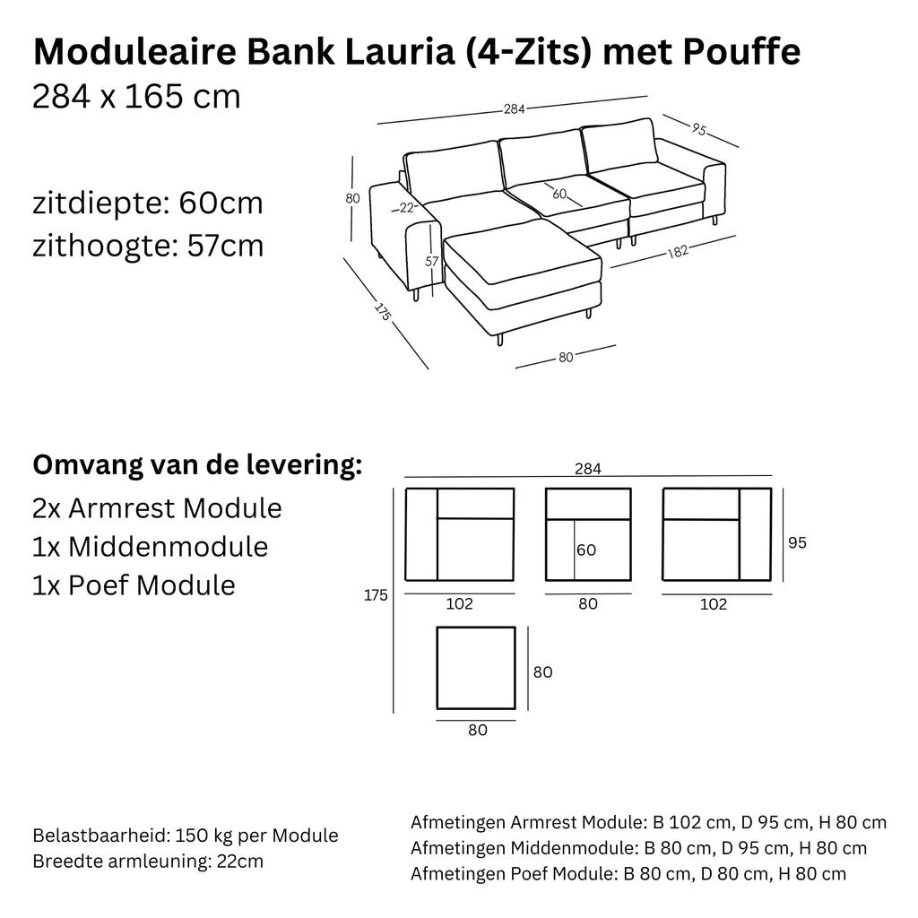 Afmetingen en Modulariteit
