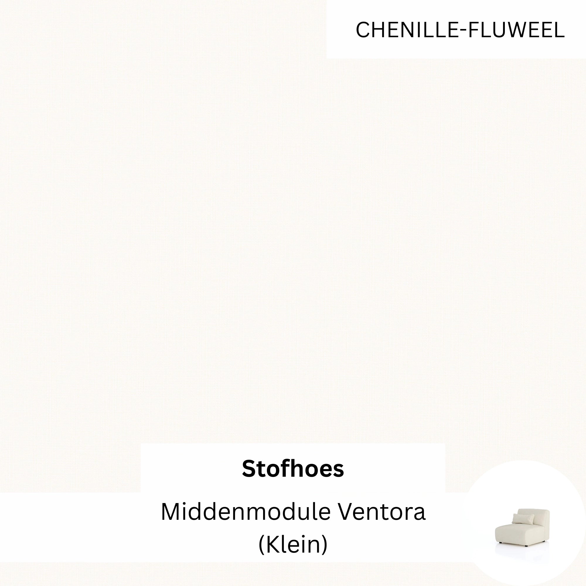 Stoffen Hoes - Middenmodule Ventora (Klein)