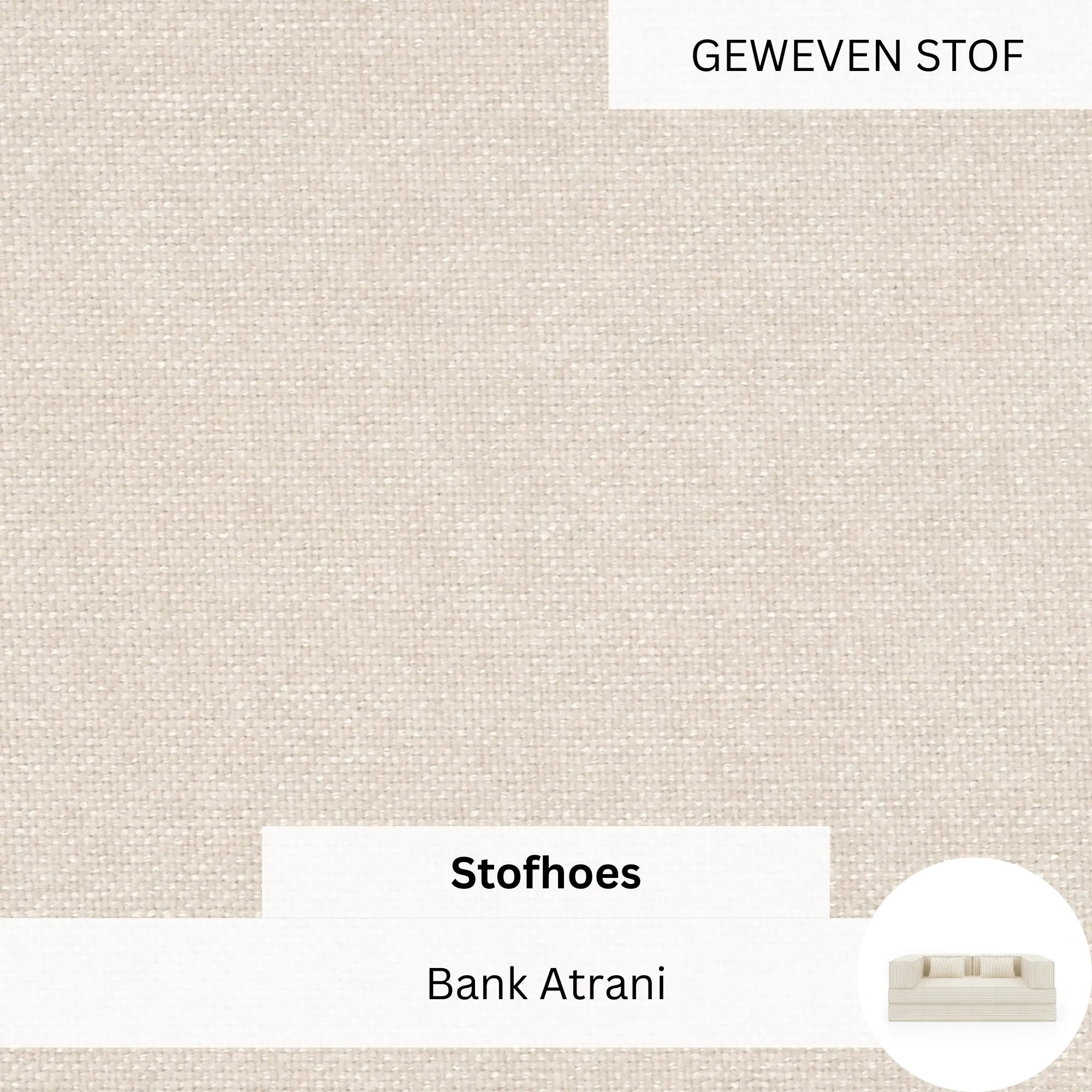 Stoffen Hoes - Bank Atrani