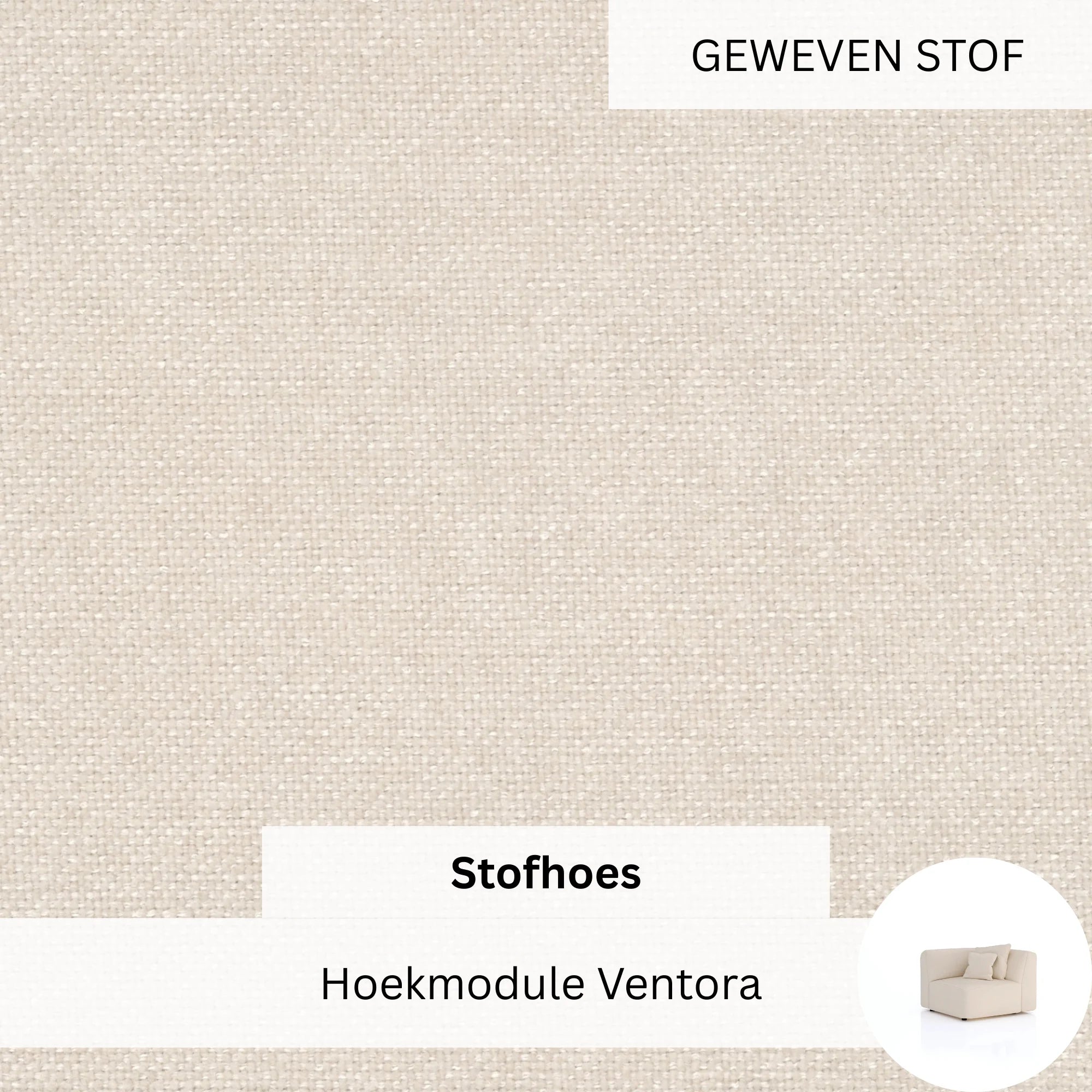 Stoffen Hoes - Hoekmodule Ventora