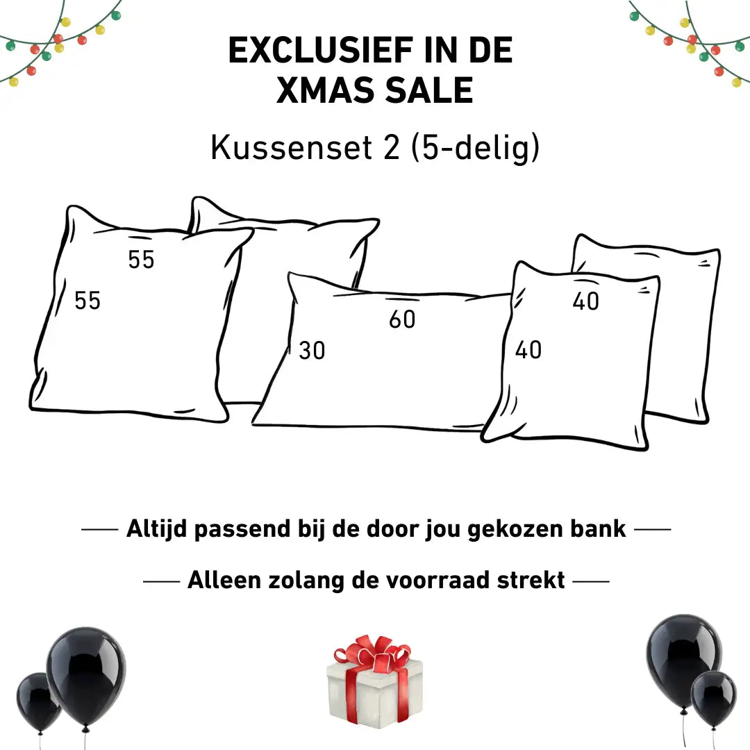 Luxus-Kussenset (5-tlg.)