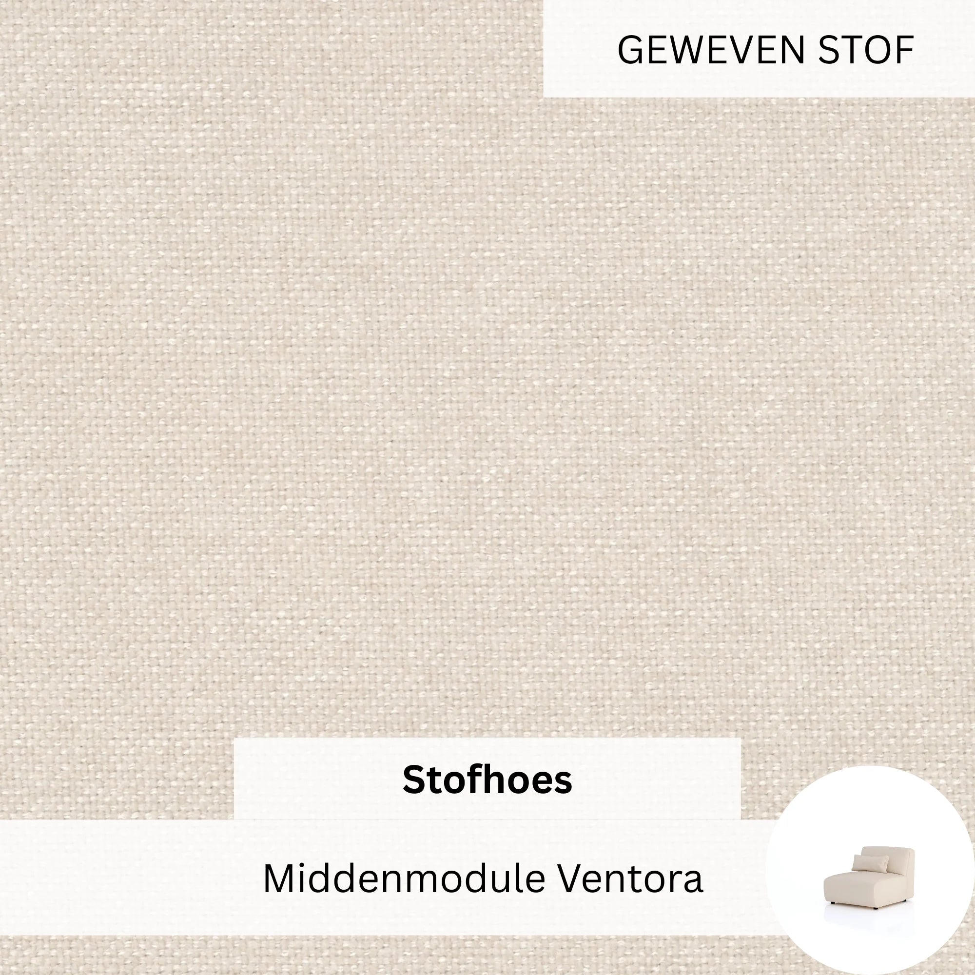 Stoffen Hoes - Middenmodule Ventora