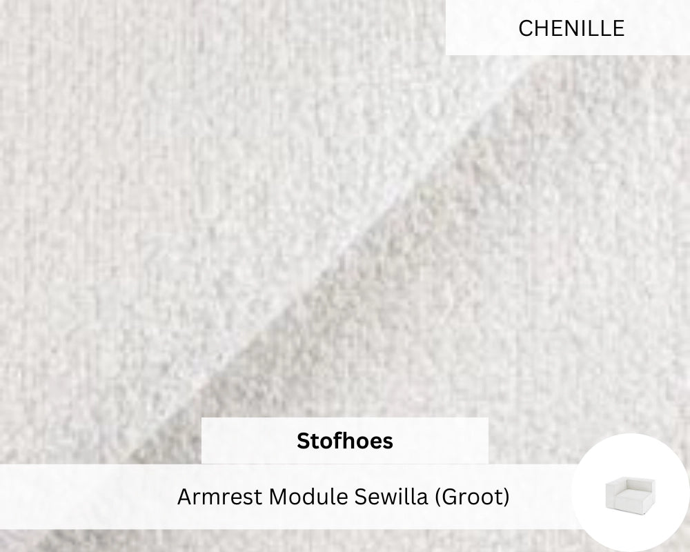 Stoffen Hoes - Armrest Module Sewilla (Groot)