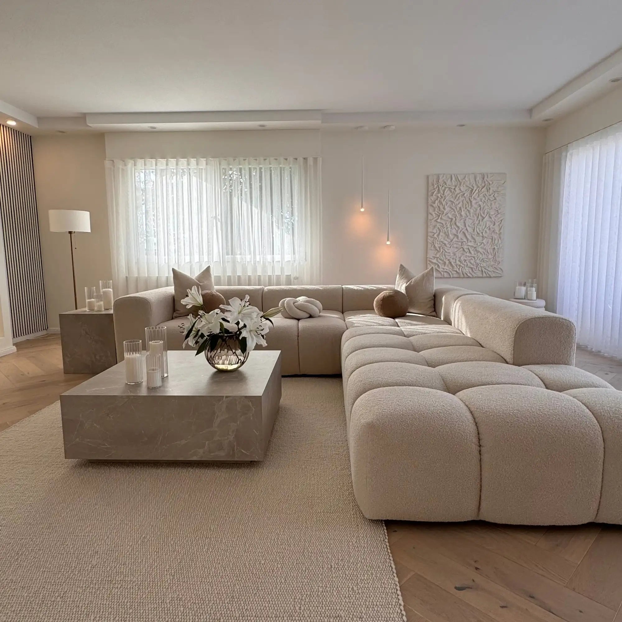 Modulaire Hoekbank Ottomane Comora