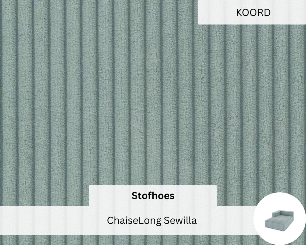 Stoffen Hoes - ChaiseLong Sewilla