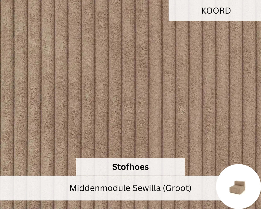 Stoffen Hoes - Middenmodule Sewilla (Groot)