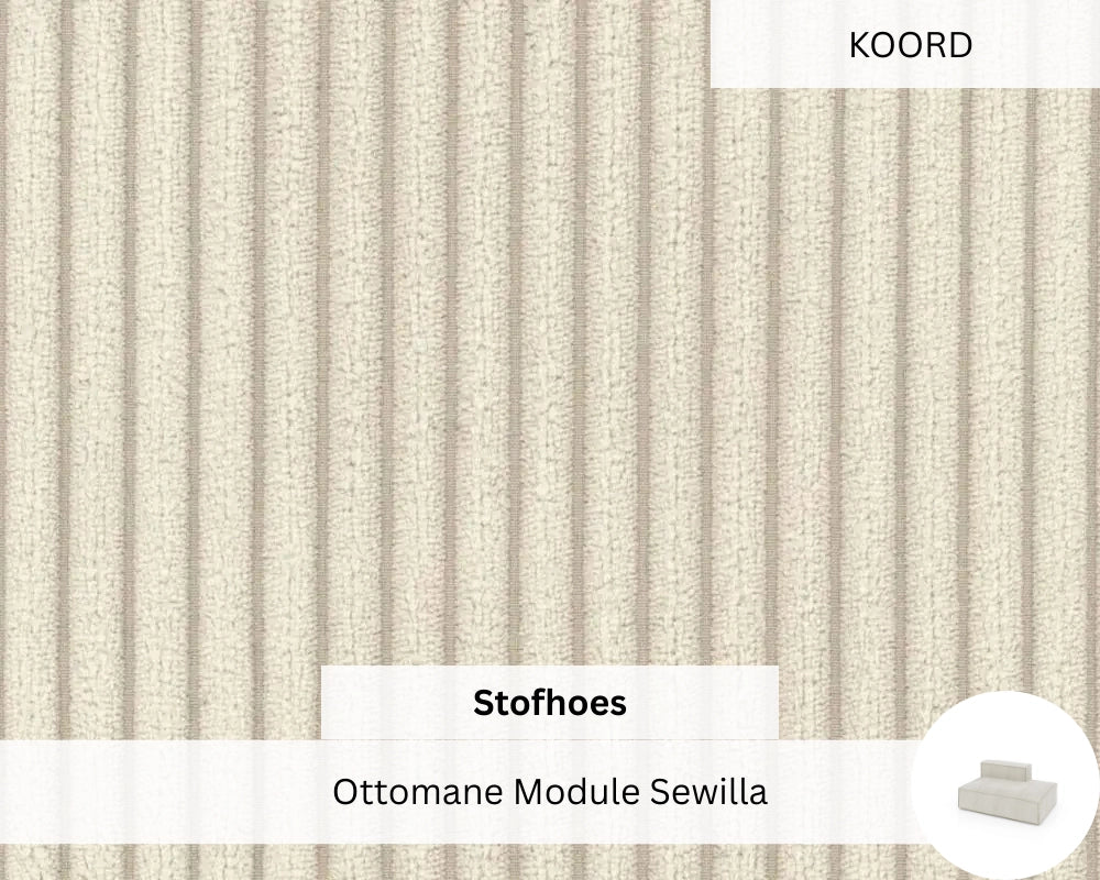 Stoffen Hoes - Ottomane Module Sewilla
