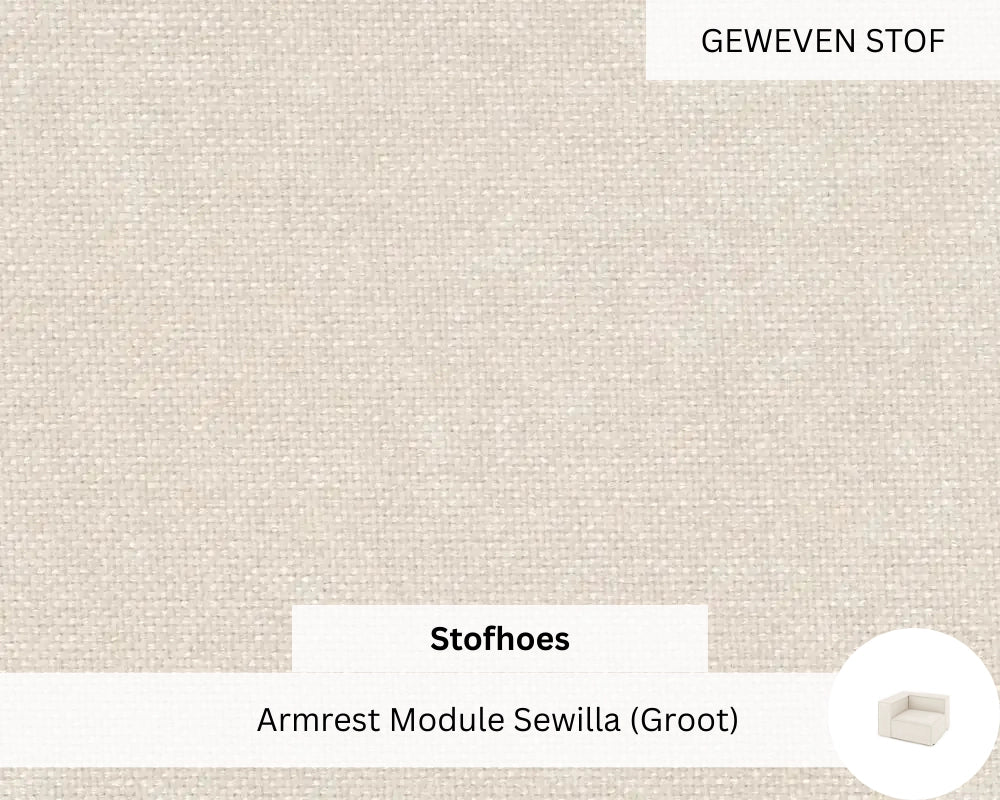 Stoffen Hoes - Armrest Module Sewilla (Groot)