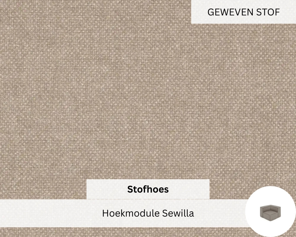 Stoffen Hoes - Hoekmodule Sewilla