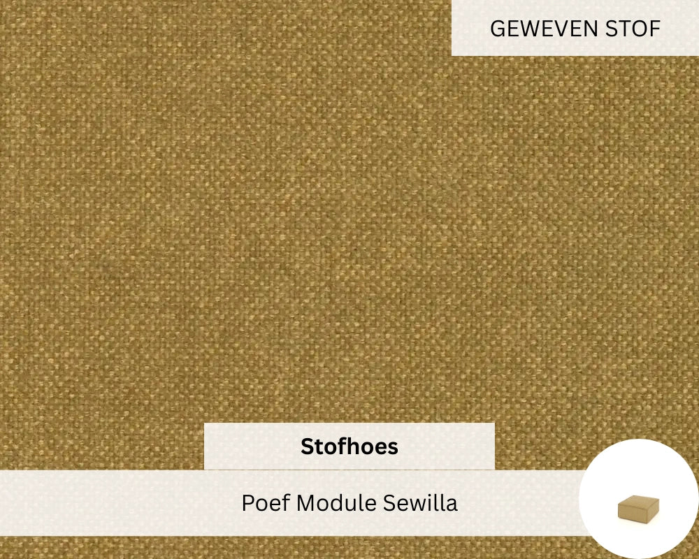 Stoffen Hoes - Poef Module Sewilla